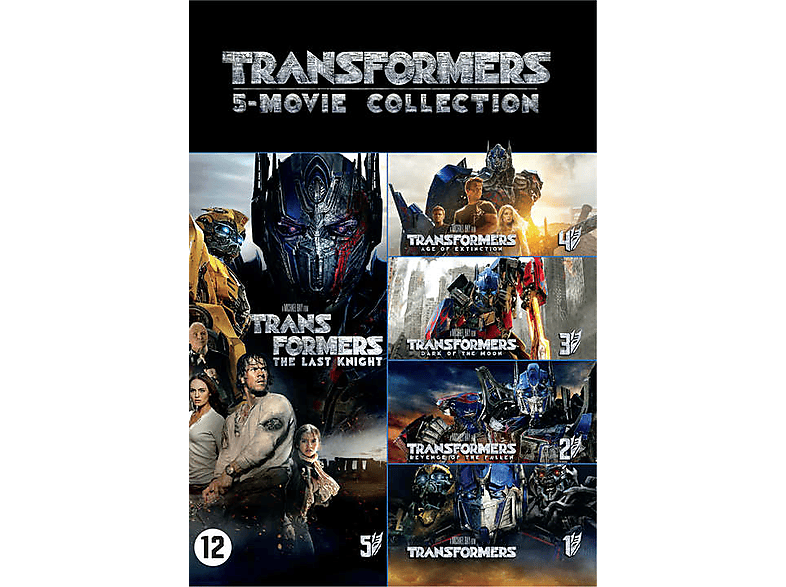 Transformers 1-5 Boxset DVD