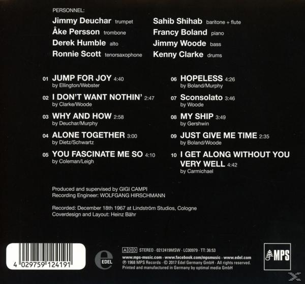 Mark Murphy - Midnight Mood  - (CD)