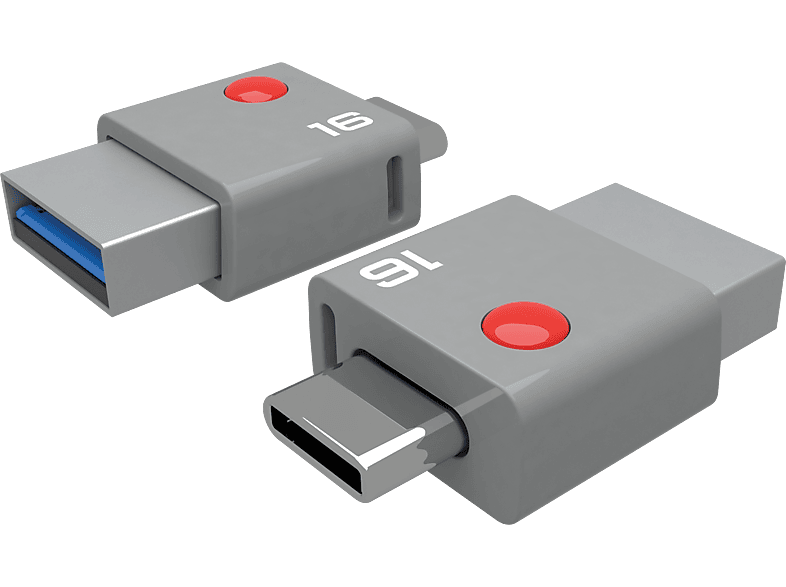 EMTEC USB-stick Duo USB-C 3.0 16 GB (ECMMD16GT403)