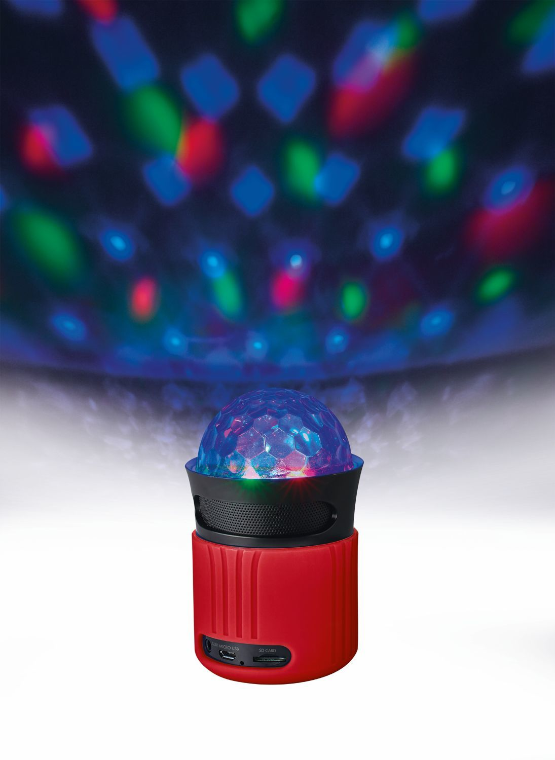 DEMO GOODS Urban 21346 Dıxxo Wıfı Bluetooth Speaker Parti Işığı Kırmızı