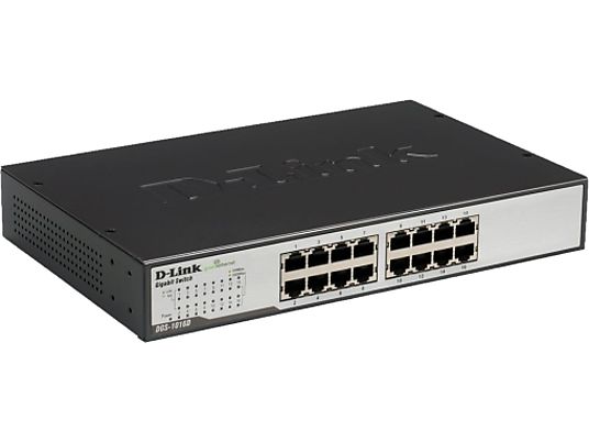 DLINK DGS-1016D - Switch (Schwarz)