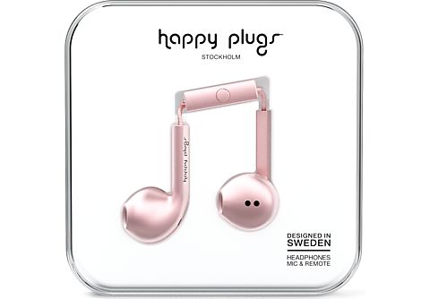 HAPPY PLUGS Earbud Plus Deluxe Edition Pink Gold