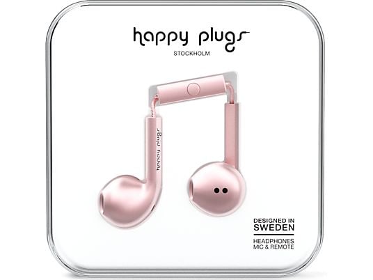 HAPPY PLUGS Earbud Plus Deluxe Edition Pink Gold