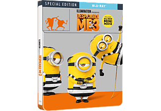 Gru 3 (Limitált, fémdobozos változat) (Steelbook) (Blu-ray)