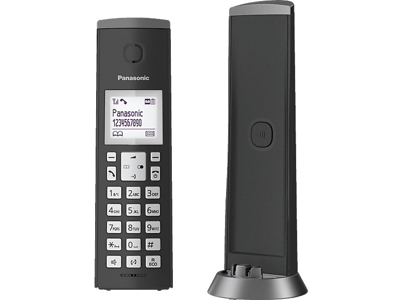 PANASONIC KX-TGK 220 Schnurloses Telefon Schnurloses Telefon in Schwarz  (Mobilteile: 1) kaufen | SATURN