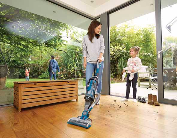 BLACK+DECKER CUA525BH 2in1 Multipower Pro Stielsauger, Akkubetrieb