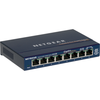 NETGEAR ProSafe GS108 8-port Gigabit Desktop Switch | Desktop