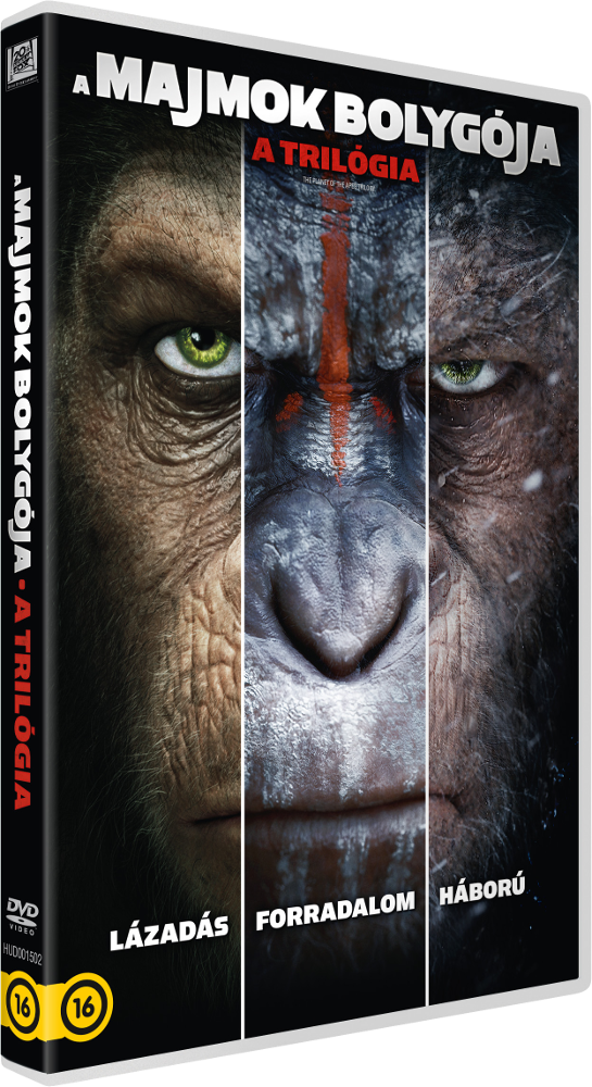 A majmok bolygója - a trilógia (DVD)