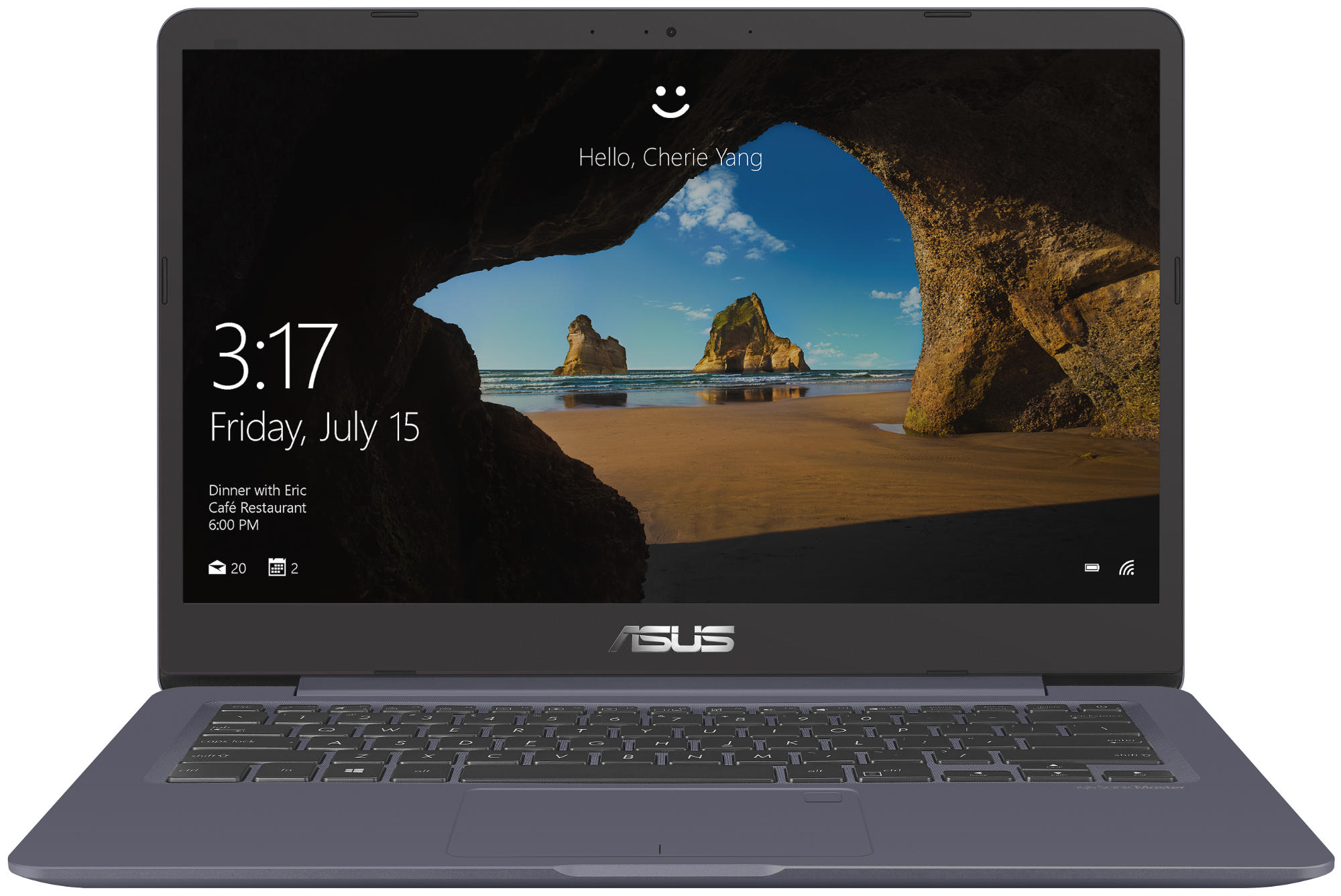 ASUS S406UA-BM013T - 14 Zoll - Intel® Core™ i5 i5-8250U - 8 GB - 256 GB - Intel® UHD 620 - Windows 10 (64 Bit)