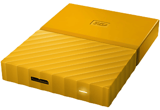 WESTERN DIGITAL My Passport - Disque dur (HDD, 4 TB, Jaune)