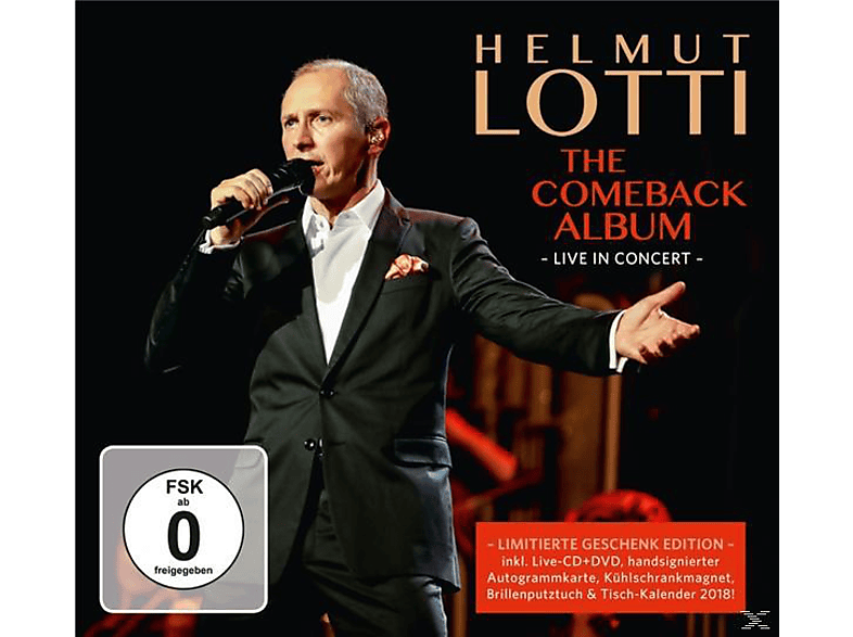 Helmut Lotti, The Golden Symphonic Orchestra - The Comeback Album-Live in Concert Lim.Fan Box  - (CD + DVD Video)