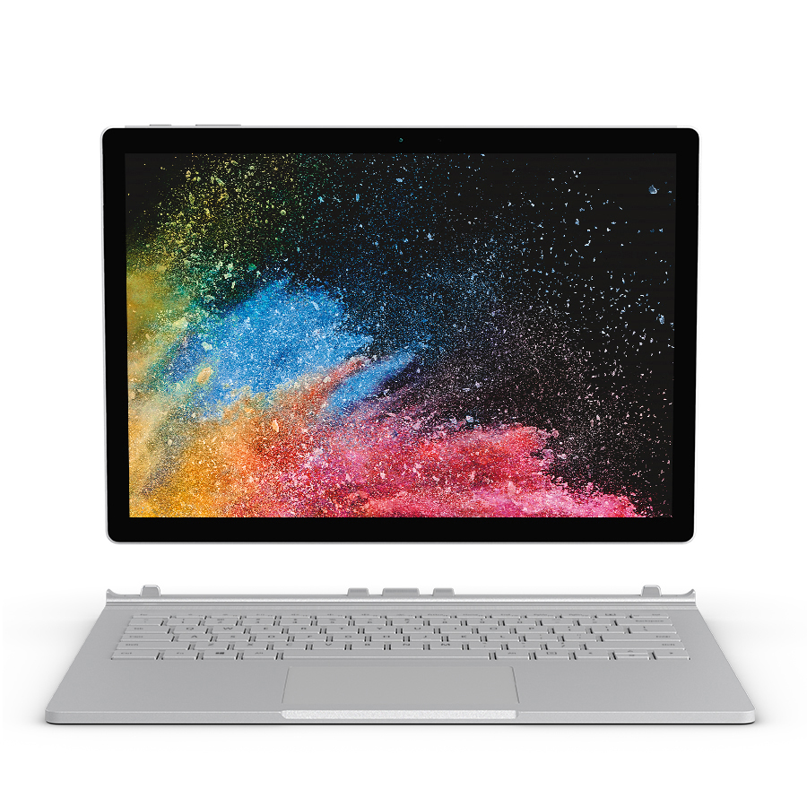 MICROSOFT Surface Book 2, GB GB Convertible mit 620, 13,5 RAM, Intel® 256 i5 Zoll Intel® 8 Display, Prozessor, HD-Grafik Core™ SSD, Silber