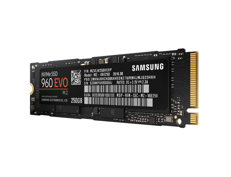 SAMSUNG 250G 960EVO NVMeM.2 MZ-V6E250BW (BILSSMEVO9602501 )