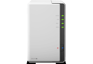 SYNOLOGY Synology DiskStation DS218j - Server NAS - 2 alloggiamenti - Bianco - NAS