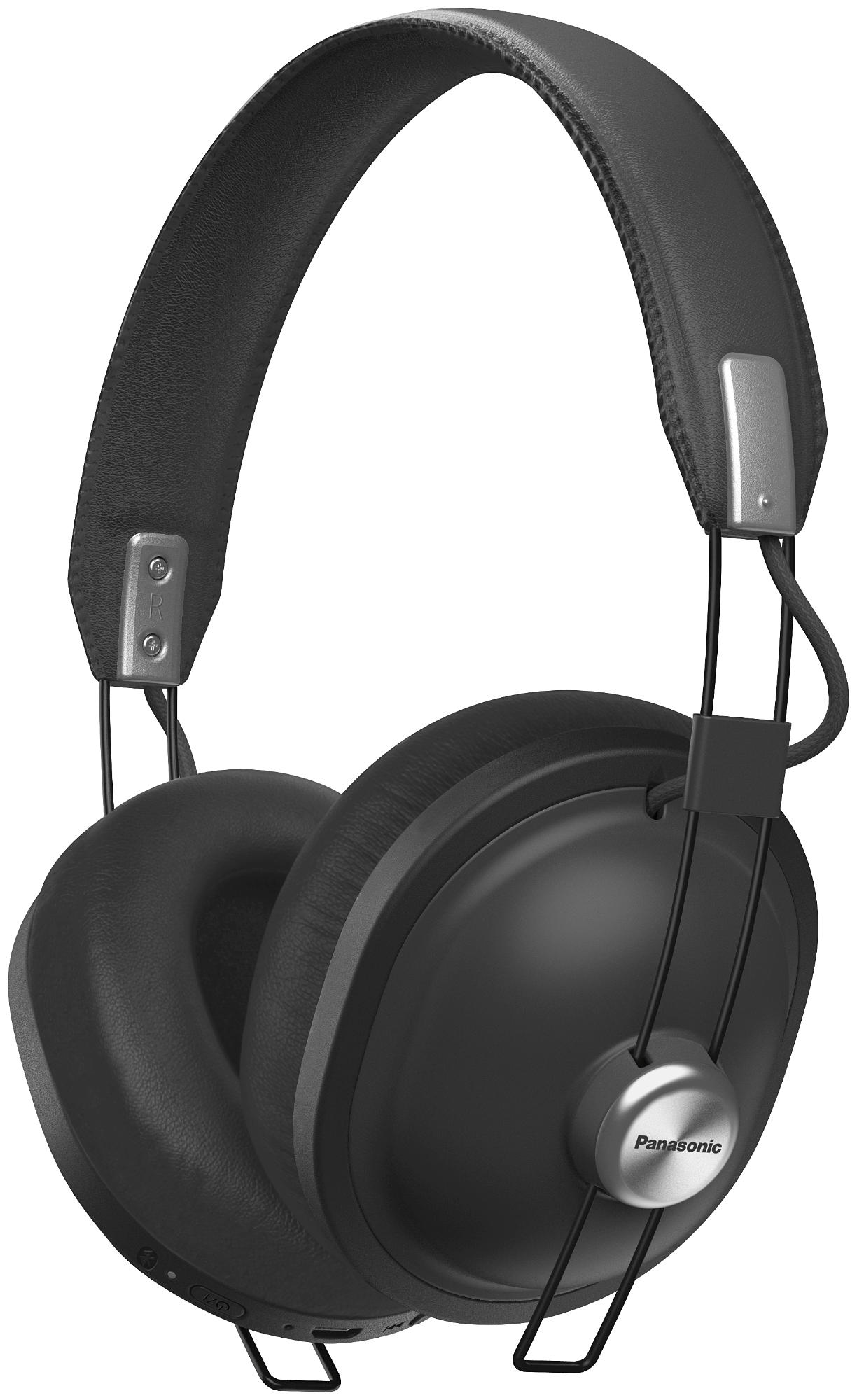 Auriculares inalámbricos - Panasonic RP-HTX80BE-K, Diadema, 24 horas, Micrófono, Bluetooth 4.1,