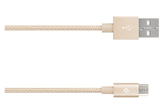 TTEC AlumiCable 1.2 m 2DK11A Altın Micro USB Şarj Kablosu_1