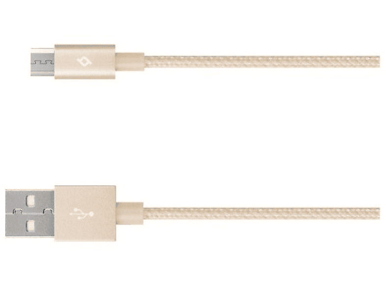 TTEC AlumiCable 1.2 m 2DK11A Altın Micro USB Şarj Kablosu_2