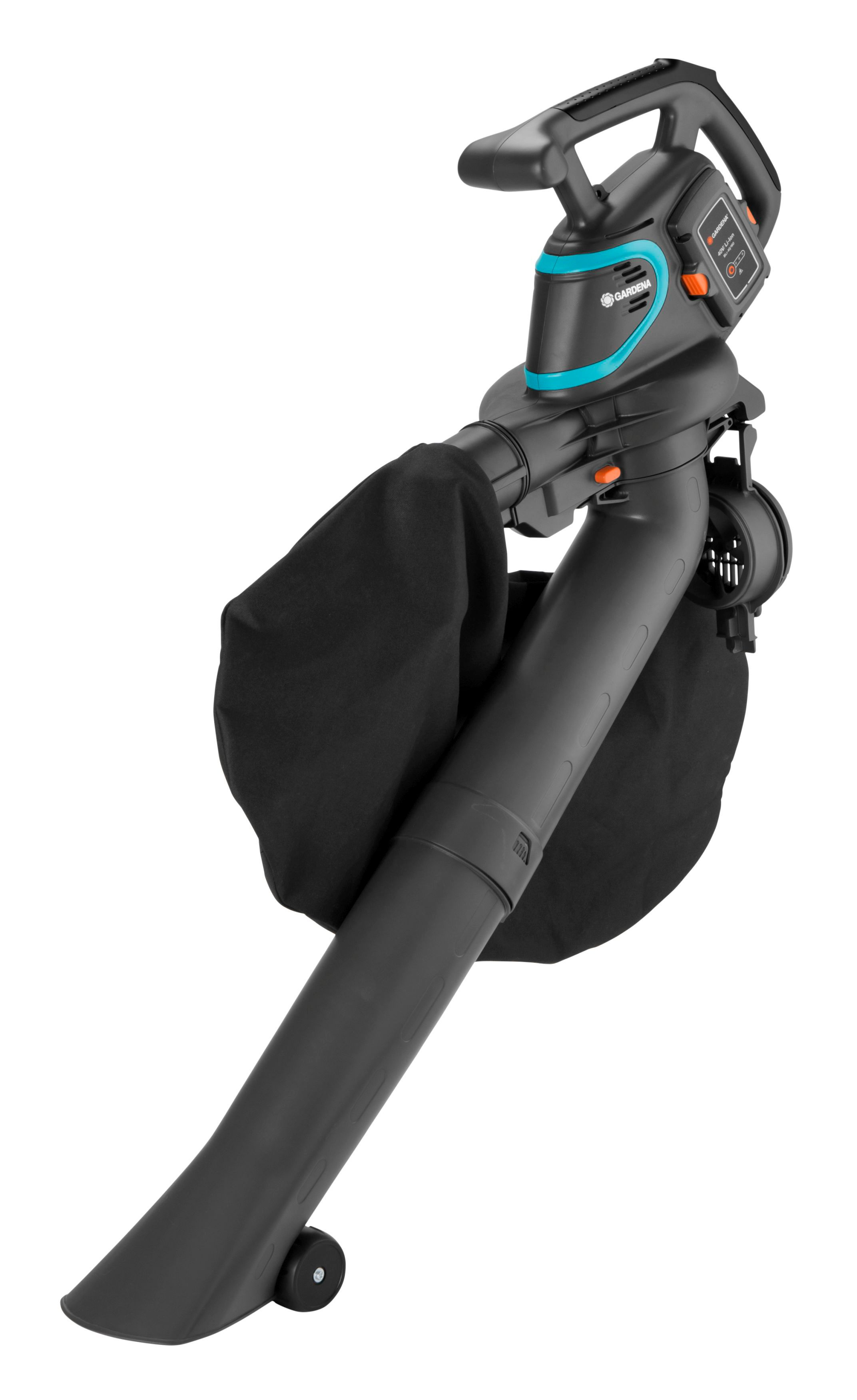 GARDENA 09338-20 PowerJet Li-40 Set inkl. Akku Laubsauger Schwarz