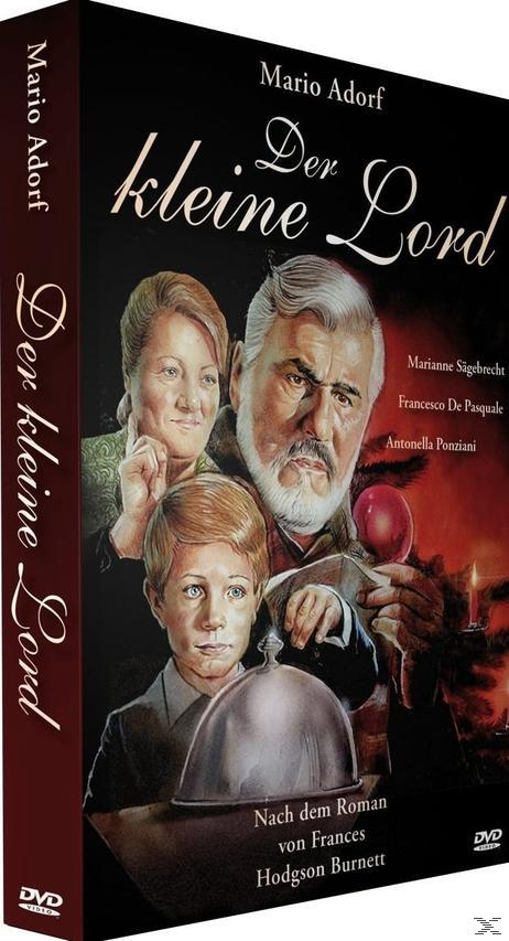 DVD-Cover von 'Der kleine Lord' mit Charakteren. Der Titel steht in großer Schrift.