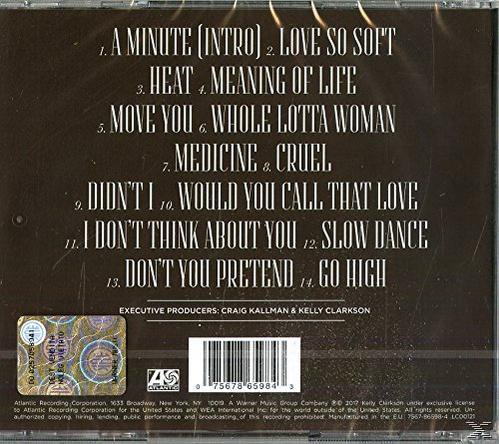Achterkant van een cd-hoesje met songtitels in witte tekst op een bruine achtergrond. Bevat een barcode en een hologramsticker.