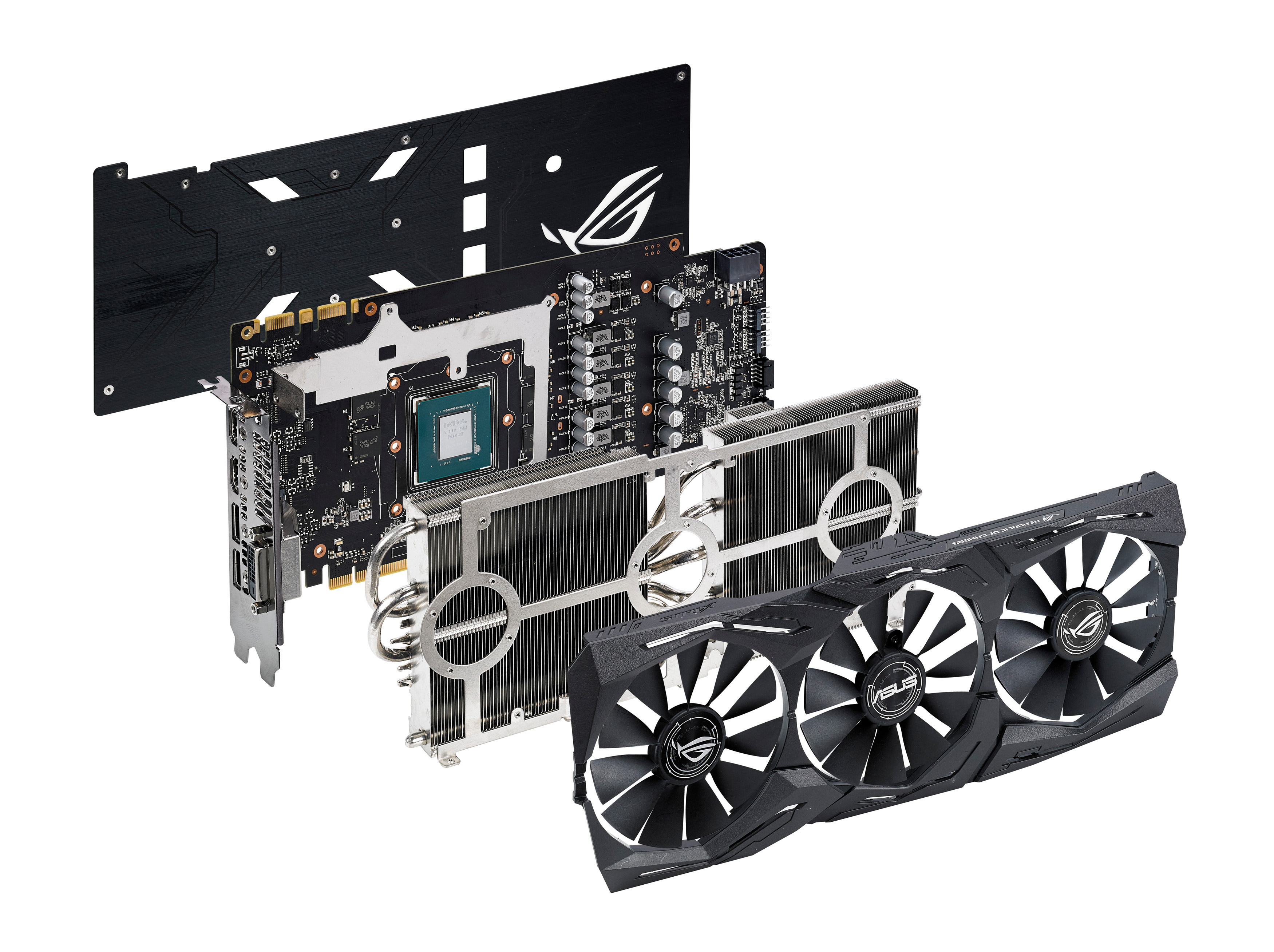 ASUS GeForce® GTX 1070Ti ROG Strix 8GB Gaming (NVIDIA, Grafikkarte)