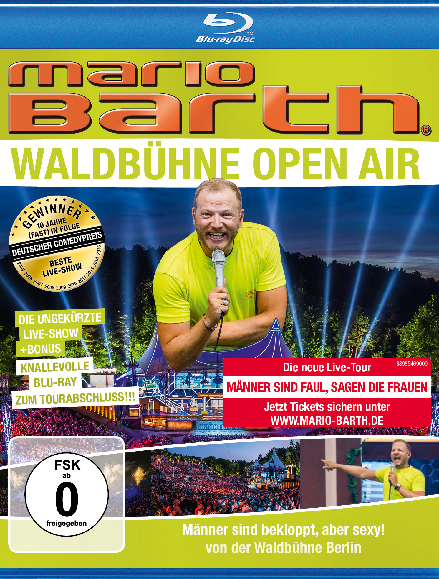 Waldbühne Open Air: Männer sind bekloppt, aber sexy! Blu-ray