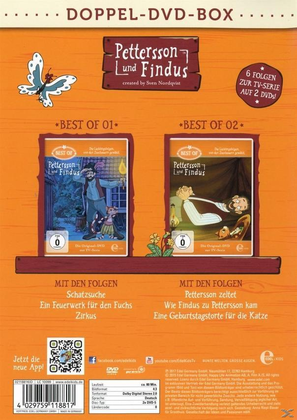 1&2 DVD Findus Best Doppel-Box: - of Pettersson und