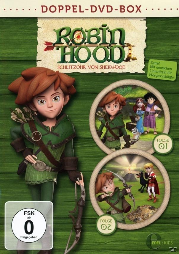 Robin DVD - Hood: von Doppel-Box Schlitzohr Sherwood