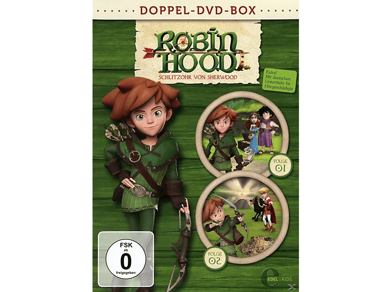 Robin DVD - Hood: von Doppel-Box Schlitzohr Sherwood