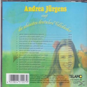 Andrea Jürgens - Andrea Jürgens singt die schönsten deutschen Volks  - (CD)