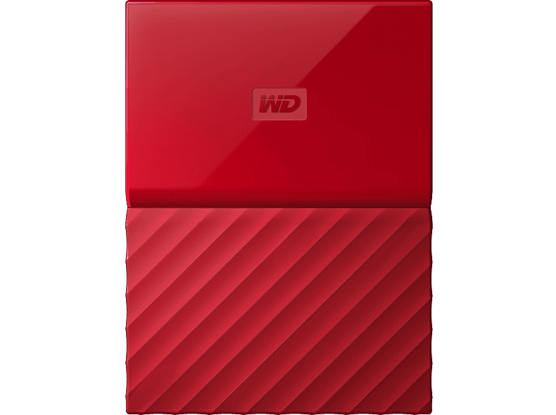 WESTERN DIGITAL Externe harde schijf My Passport 1 TB Rood (WDBYNN0010BRD-WESN)