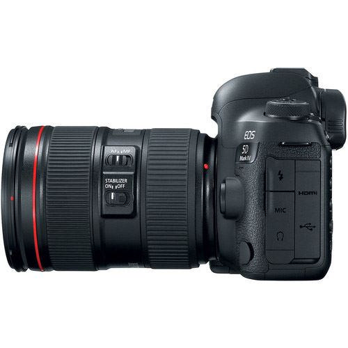 CANON EOS 5D Mark IV EF 24-105 F4 L IS Fotoğraf Makinesi Siyah