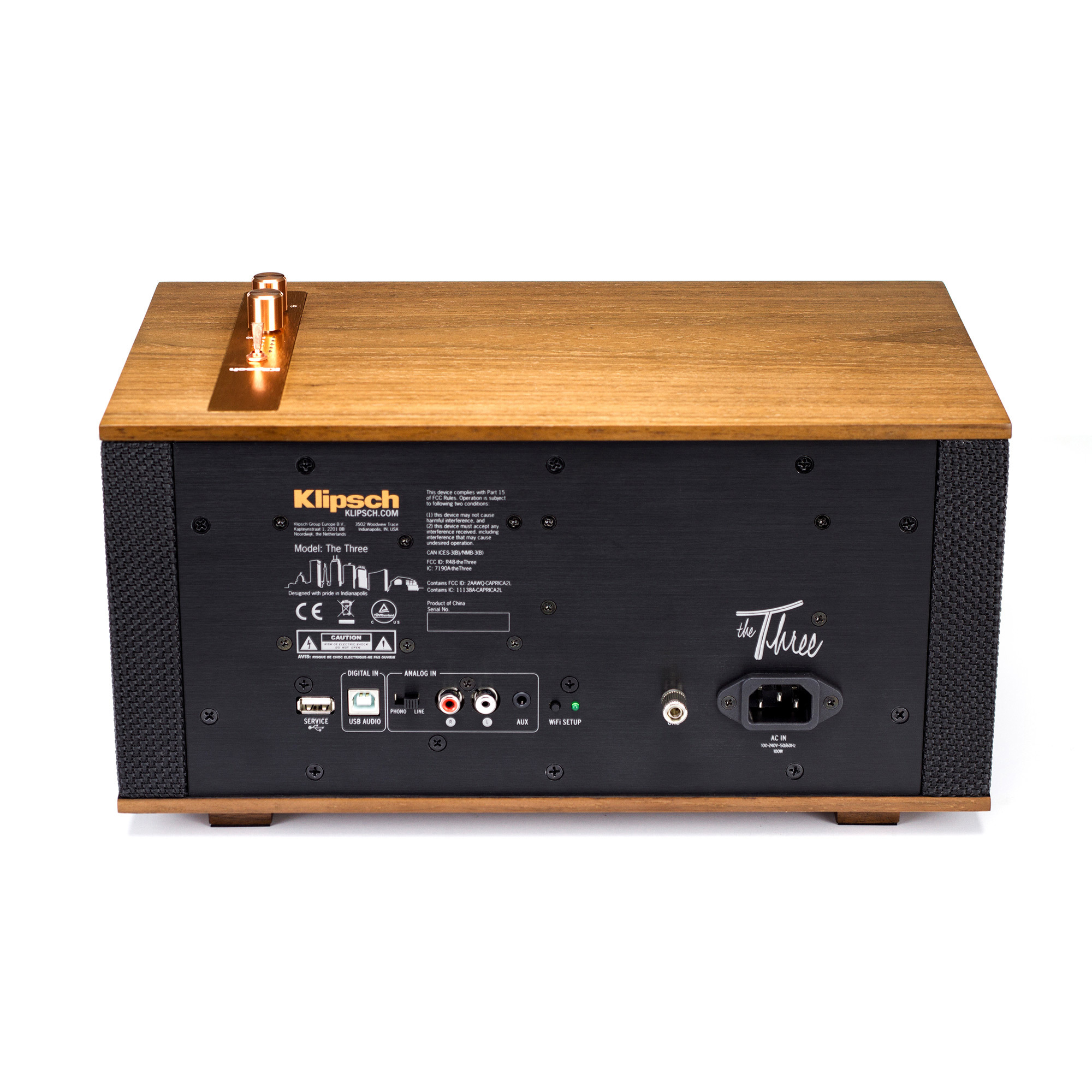 KLIPSCH The Three Multi-Room Lautsprecher, Walnuss