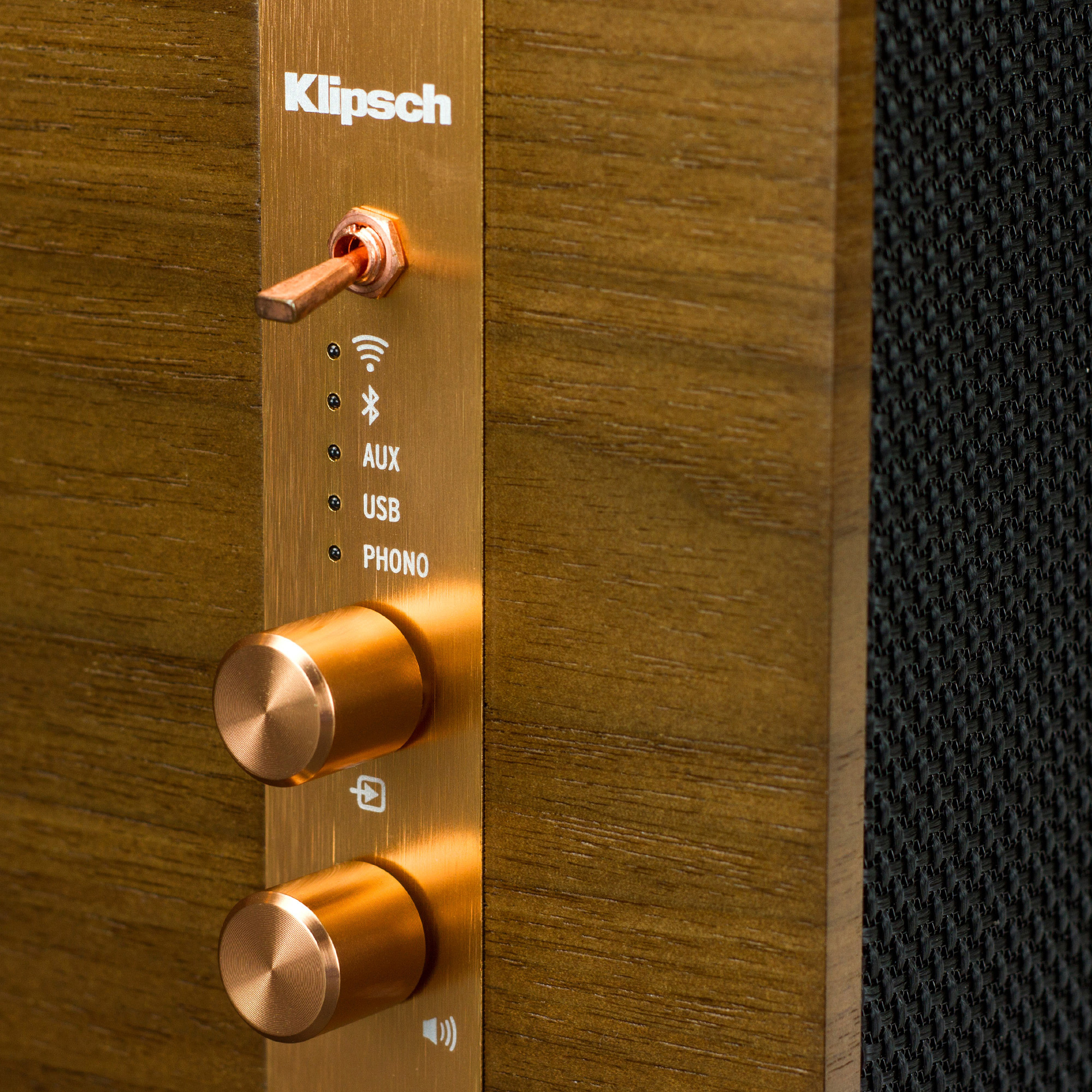 KLIPSCH The Three Multi-Room Lautsprecher, Walnuss