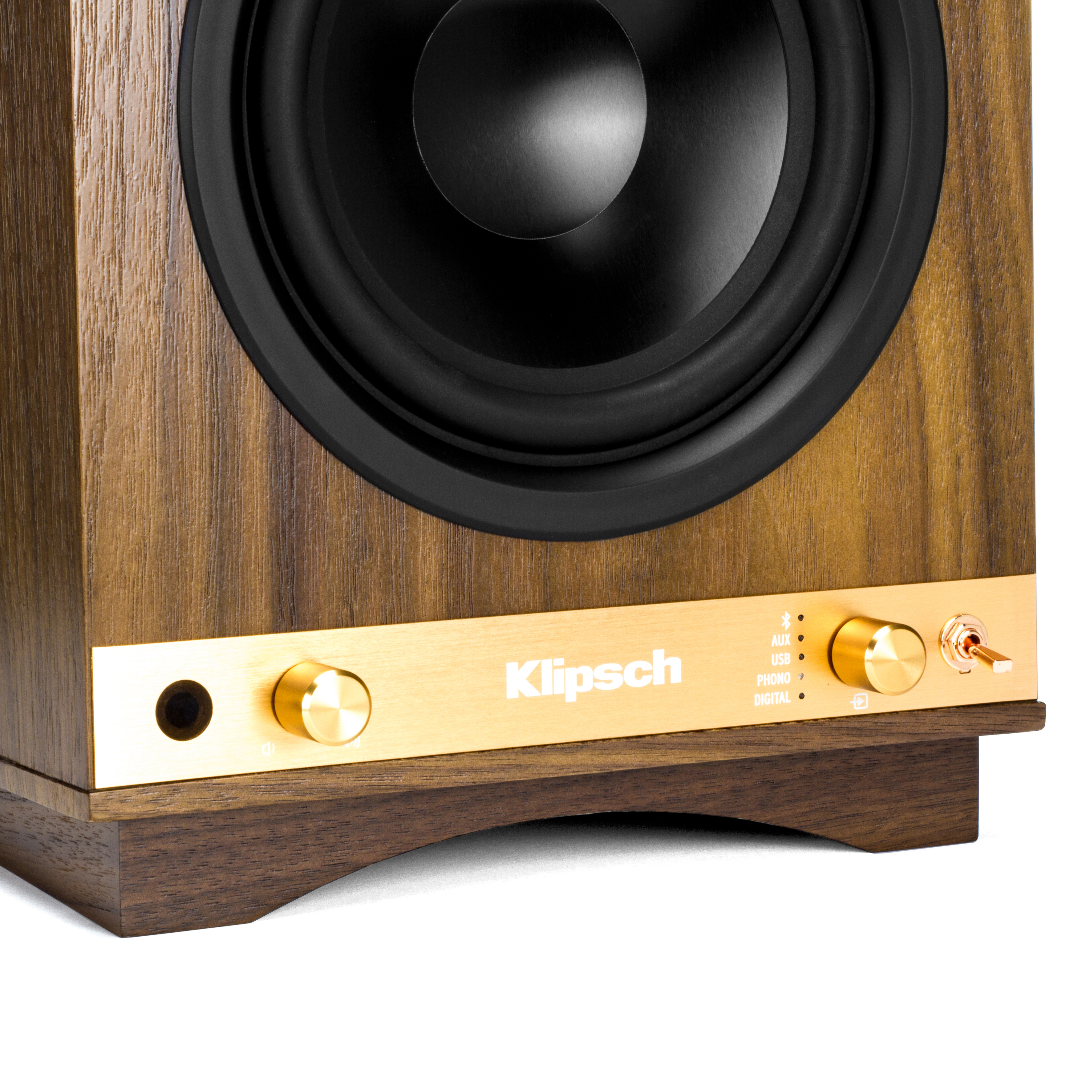KLIPSCH The Sixes Bluetooth Lautsprecher, Walnuss