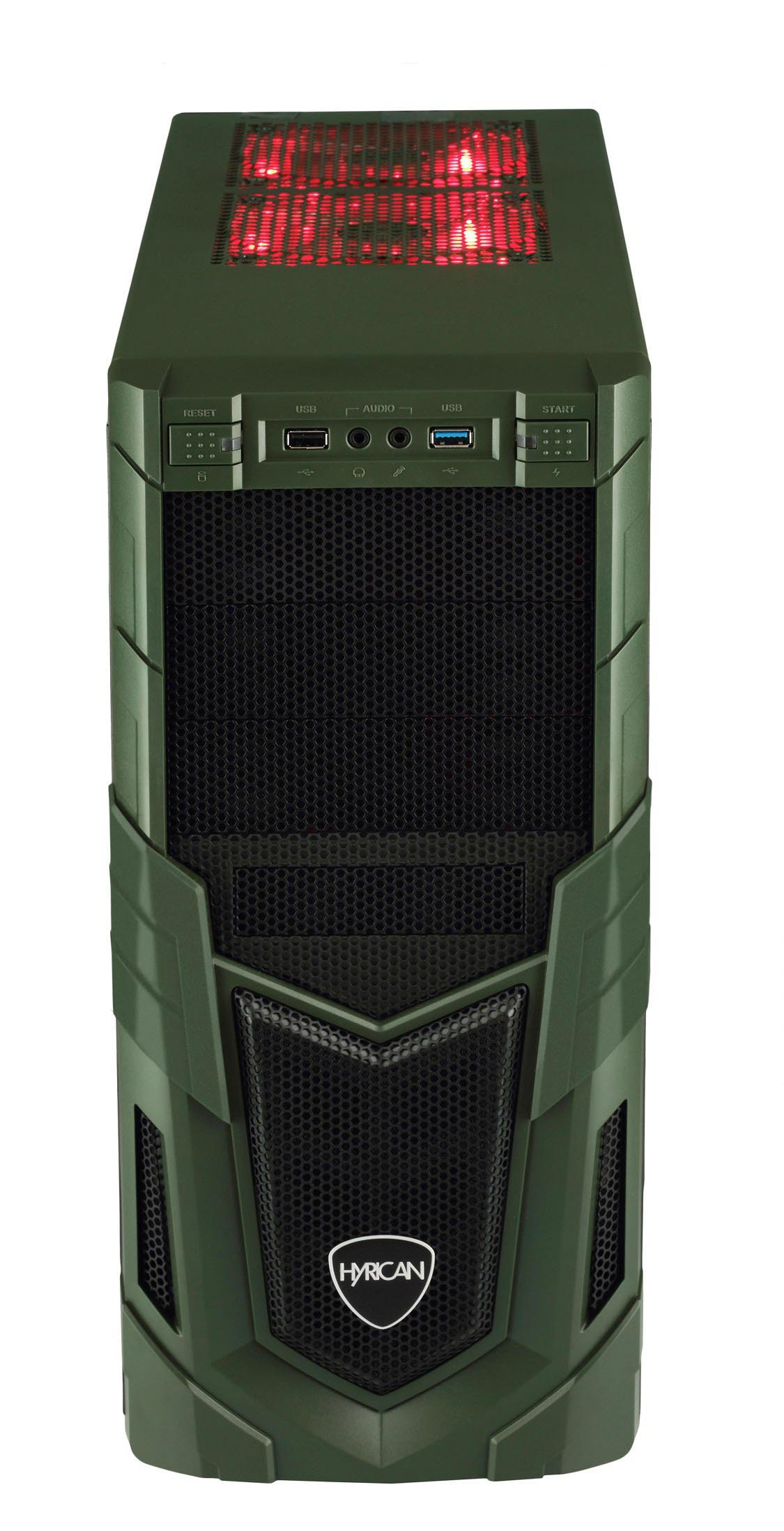 HYRICAN MILITARY GAMING 5681 - Intel® Core™ i7 i7-8700K - 16 GB - 240 GB - NVIDIA GeForce® GTX 1070 Ti - Windows 10
