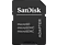 SANDISK microSDXC 200GB+AD - Speicherkarte  (200 GB, 100 MB/s, Grau/Rot)