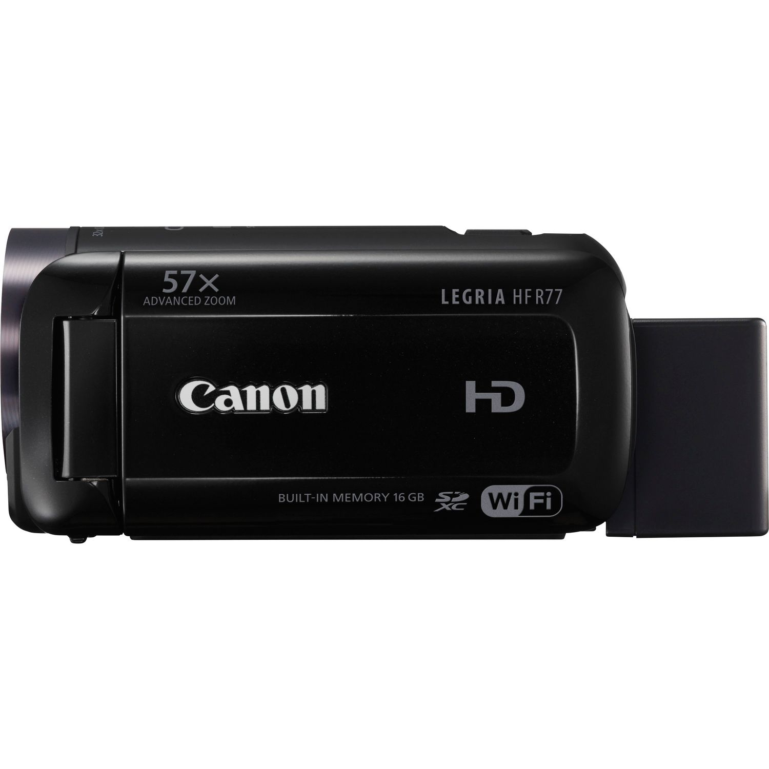 Vhbw Batteria Ricaricabile Per Canon Legria HF R77, HF R806, HF R78, HF R76 – 4450mAh, 3.6V, Li-Ion Con Infochip