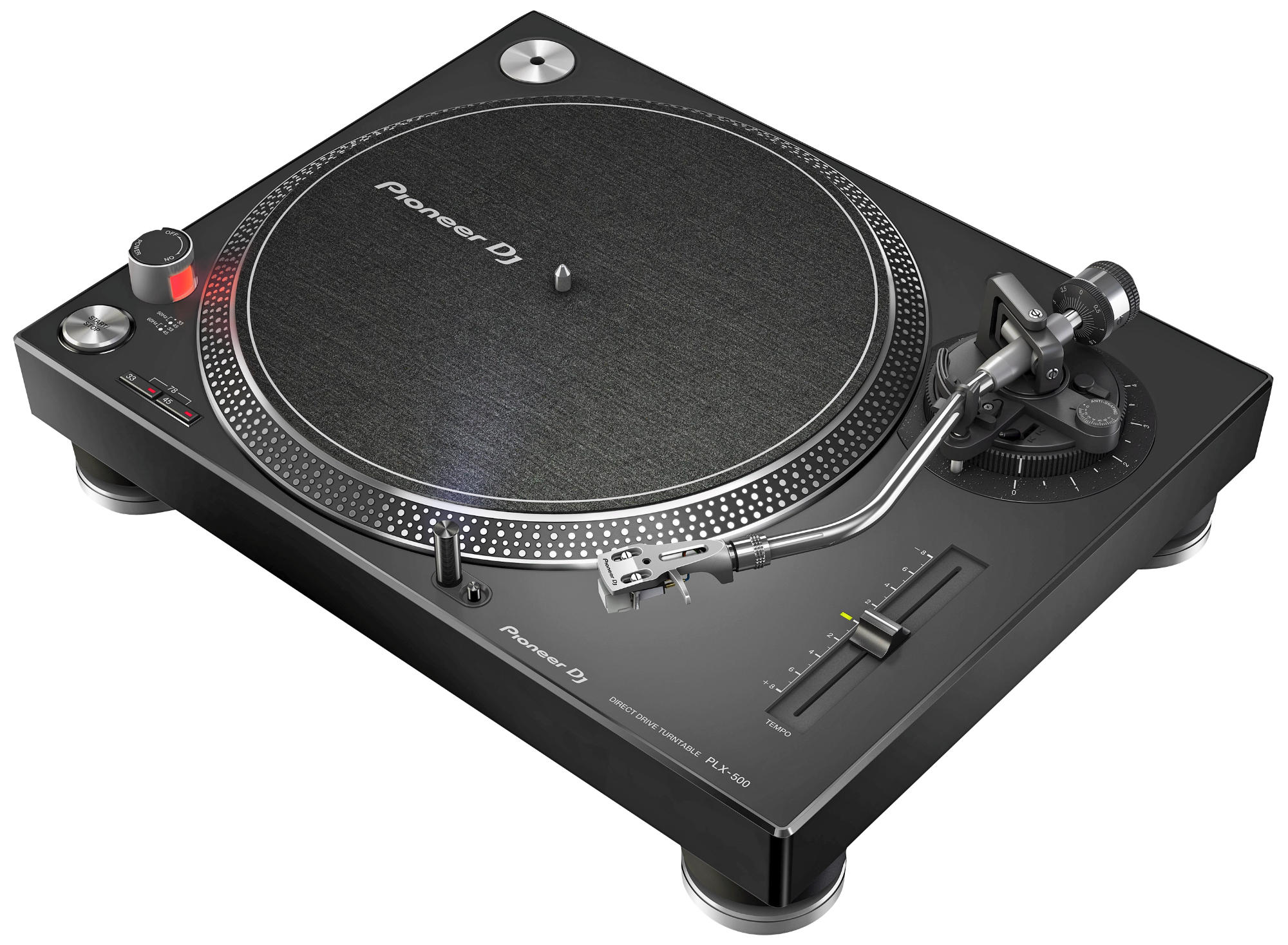 PIONEER DJ Plattenspieler PLX-500 für Profi-DJs, schwarz