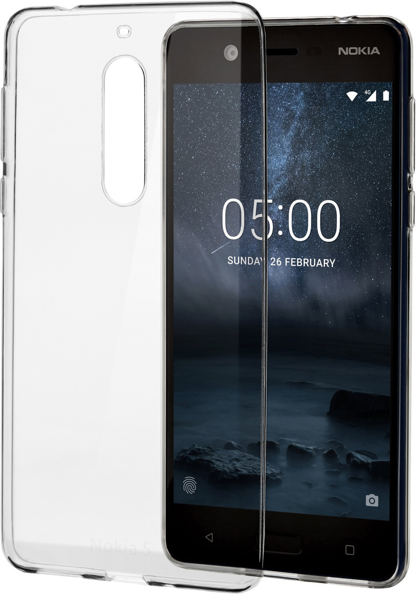 NOKIA Slim Crystal Cover CC-102, Backcover, Nokia, 5, Transparent
