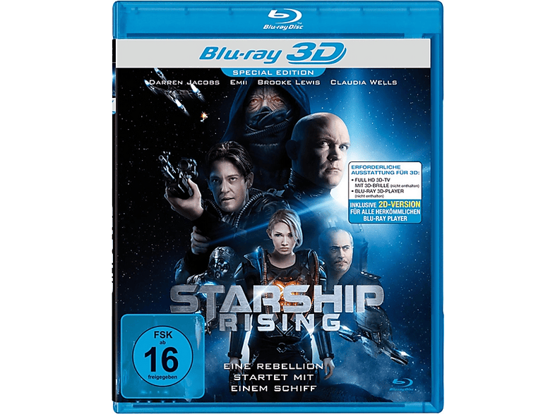 STARSHIP RISING REAL 3D 3D Blu-ray | SATURN