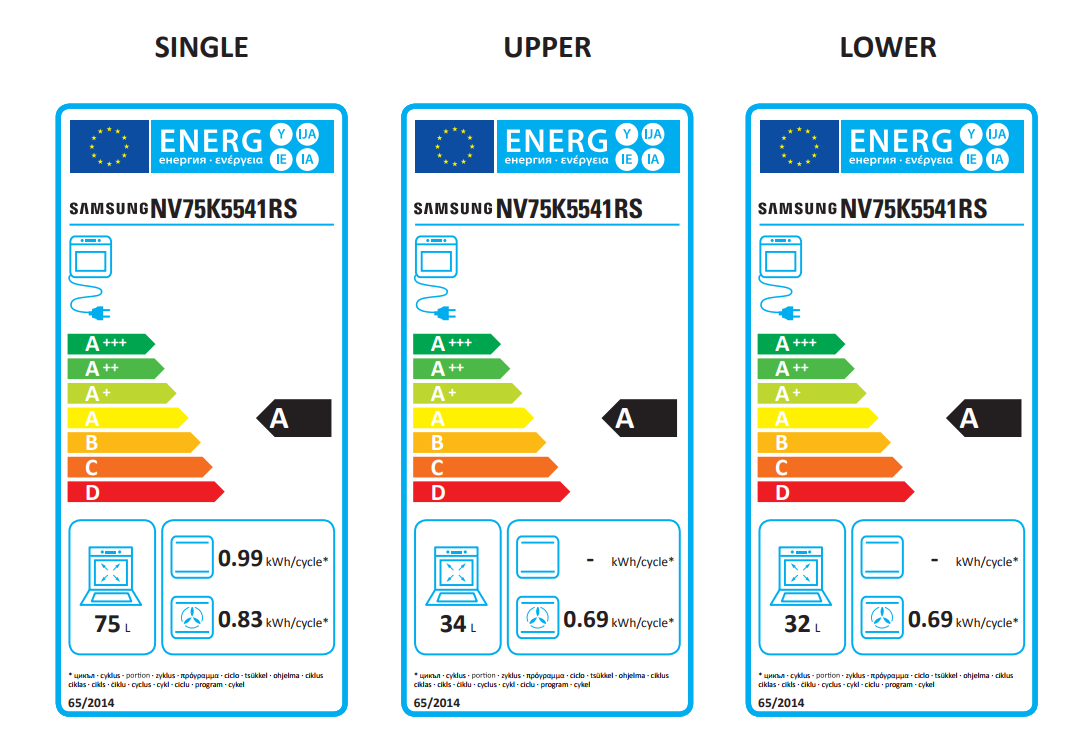 SAMSUNG NV75K5541RS/EO beépíthető sütő