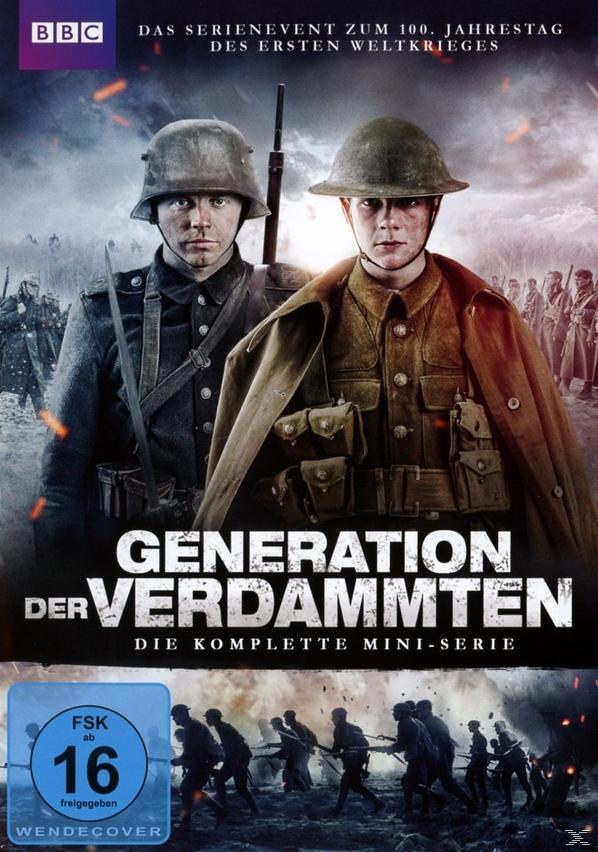 DVD-Cover mit zwei Soldaten in WKII-Uniformen, Text 'Generation der Verdammten'.