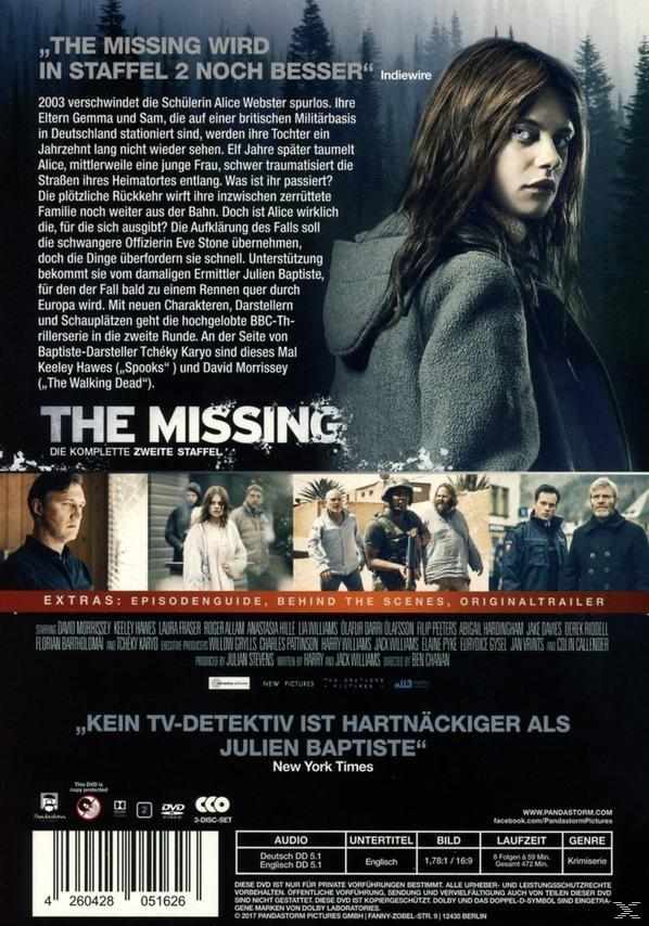 THE MISSING 2.STAFFEL DVD
