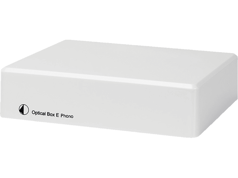 Pro-Ject Phono Vorverstärker Optical Box E, weiß