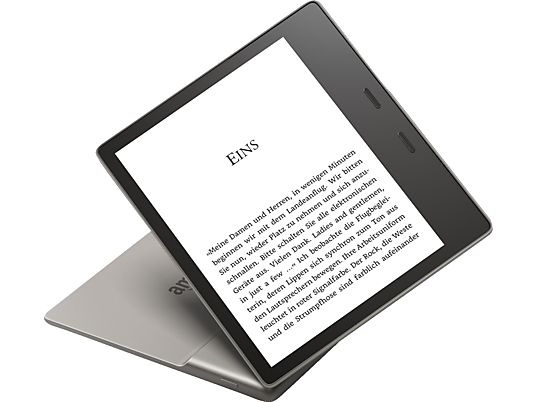 KINDLE Oasis eBook Reader 8GB, silber/schwarz