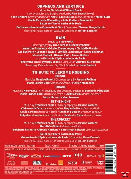 VARIOUS - BALLET DE L'OPERA NATIONAL DE PARIS  - (DVD)