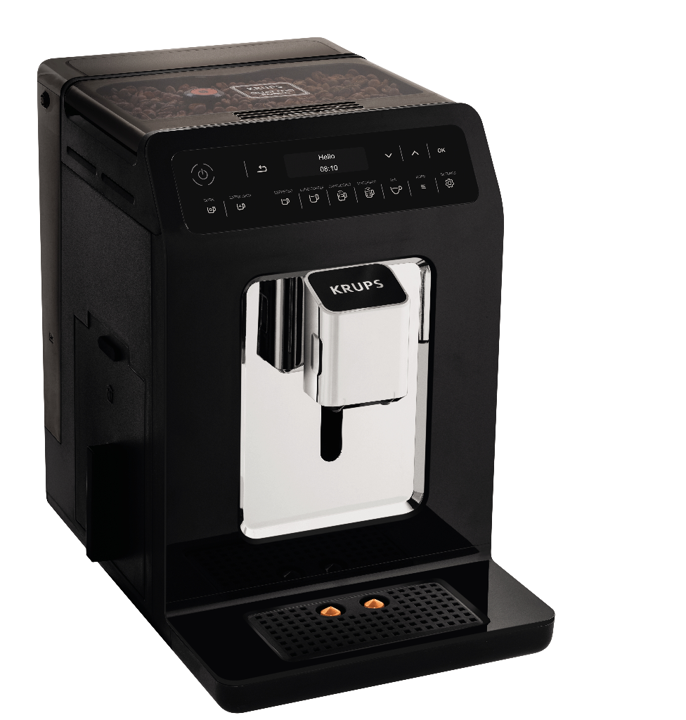KRUPS Evidence EA8908 - Volautomatische espressomachine - Maximaal aantal kopjes: 2 - Melkslang - Zwart