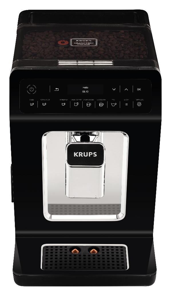 KRUPS Evidence EA8908 - Volautomatische espressomachine - Maximaal aantal kopjes: 2 - Melkslang - Zwart