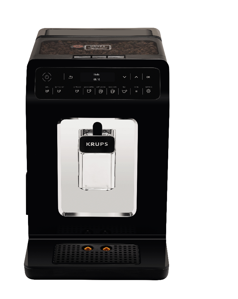 KRUPS Evidence EA8908 - Volautomatische espressomachine - Maximaal aantal kopjes: 2 - Melkslang - Zwart